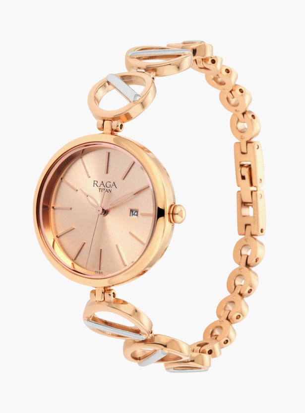 Buy TITAN Raga Viva IV Women Analog Watch with Date Display 2644BM01 from Titan at just INR 5995.0