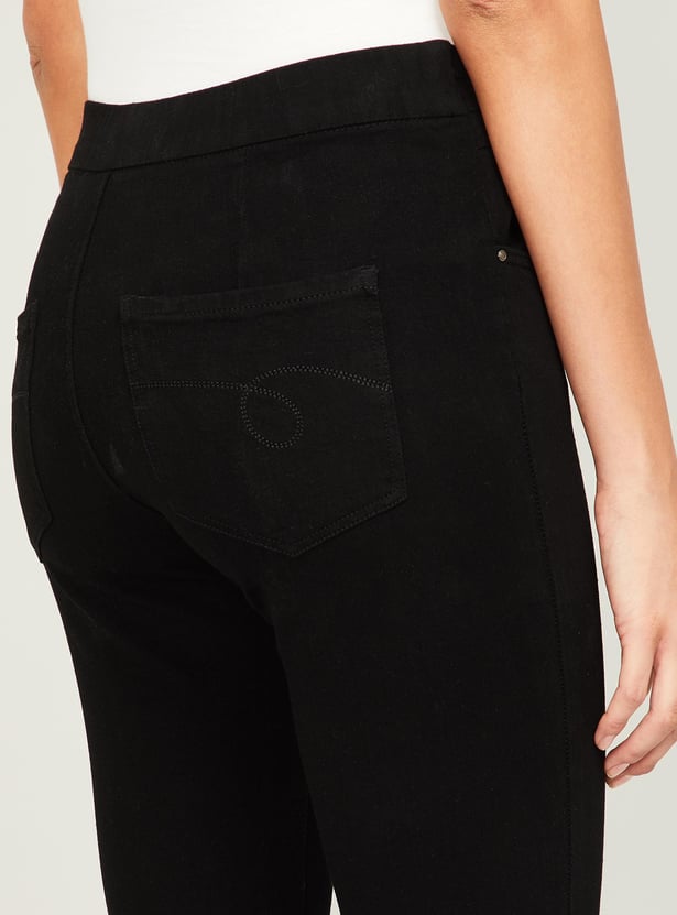 XPOSE Women Solid Skinny Fit Jeggings