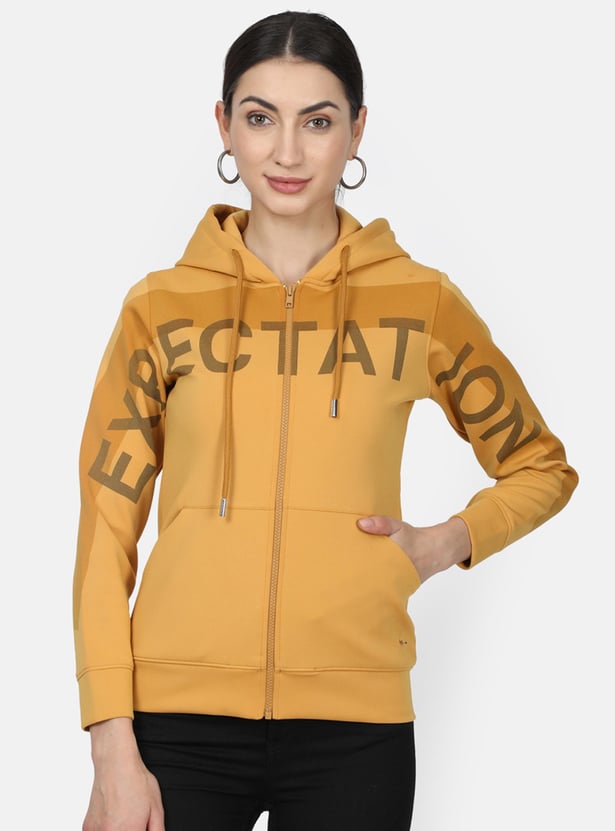 Buy MONTE CARLO Women Typographic Hooded Sweatshirt from Monte Carlo at just INR 2290.0