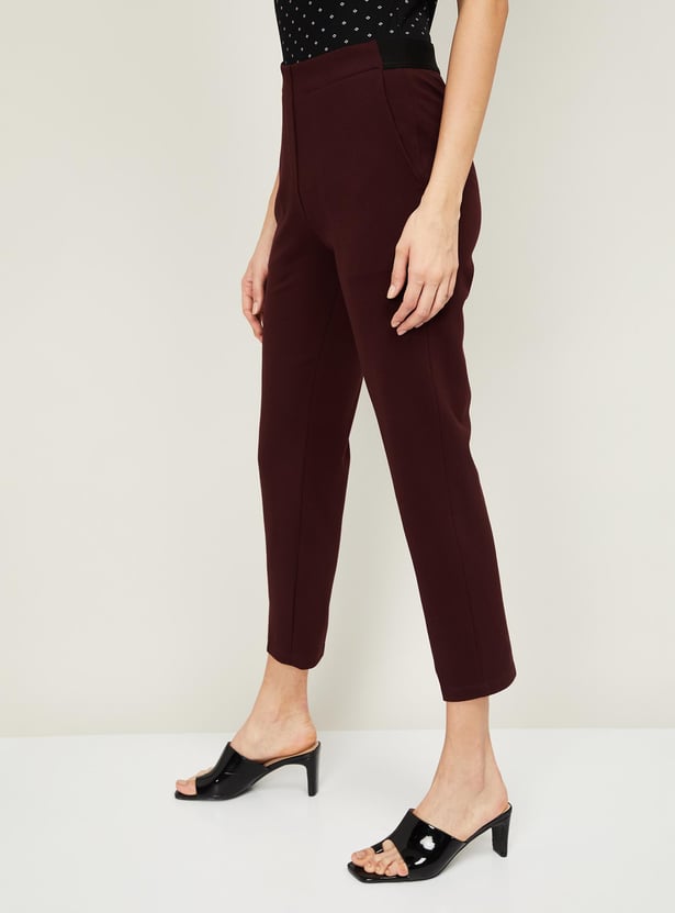 CODE Women Cropped Trousers