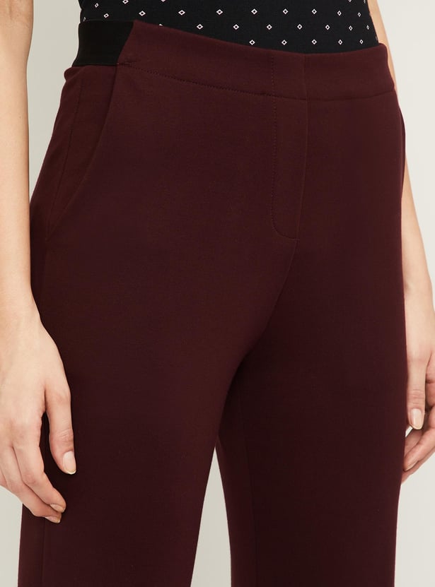 CODE Women Cropped Trousers