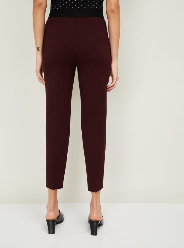 CODE Women Cropped Trousers