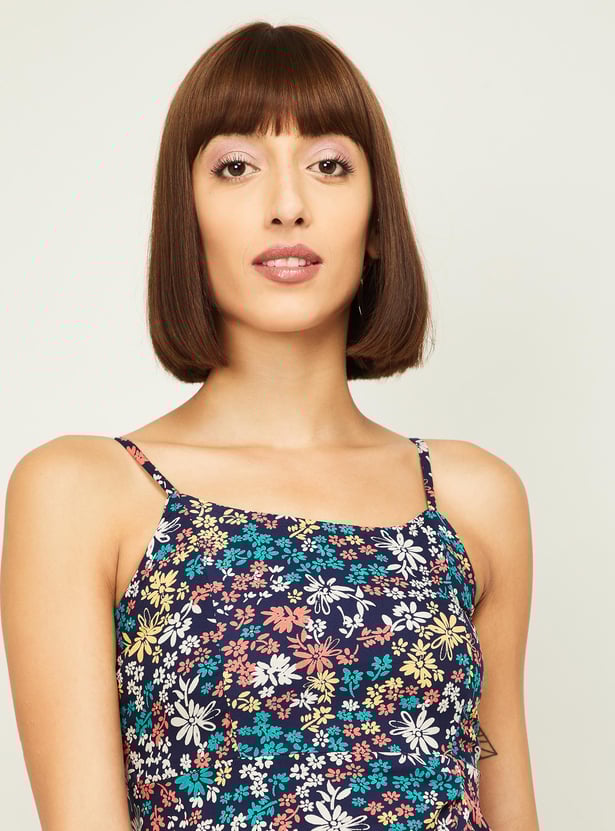 GINGER Women Printed A-Line Dress