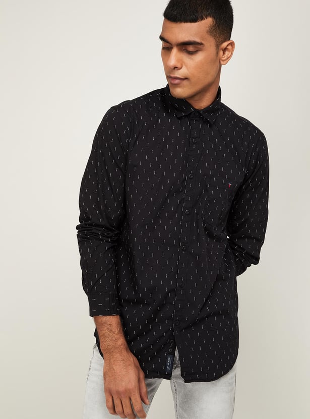 Buy LP JEANS Men Printed Slim Fit Casual Shirts from LP Jeans at