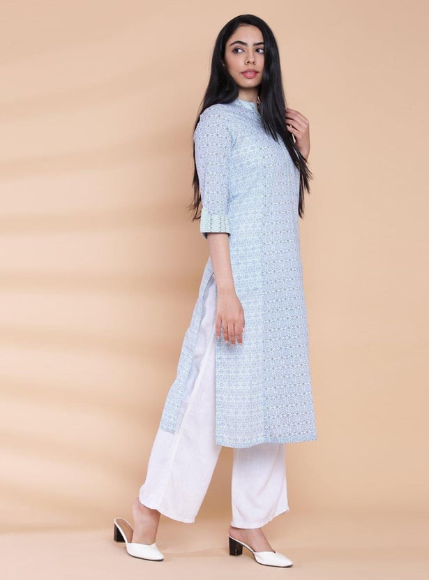 BIBA Women Printed Straight Kurta