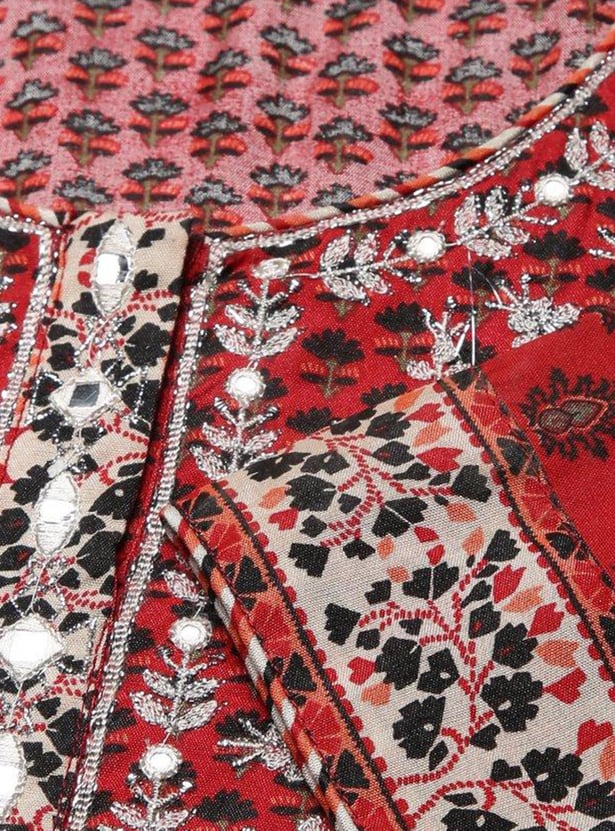 BIBA Women Printed Straight Kurta