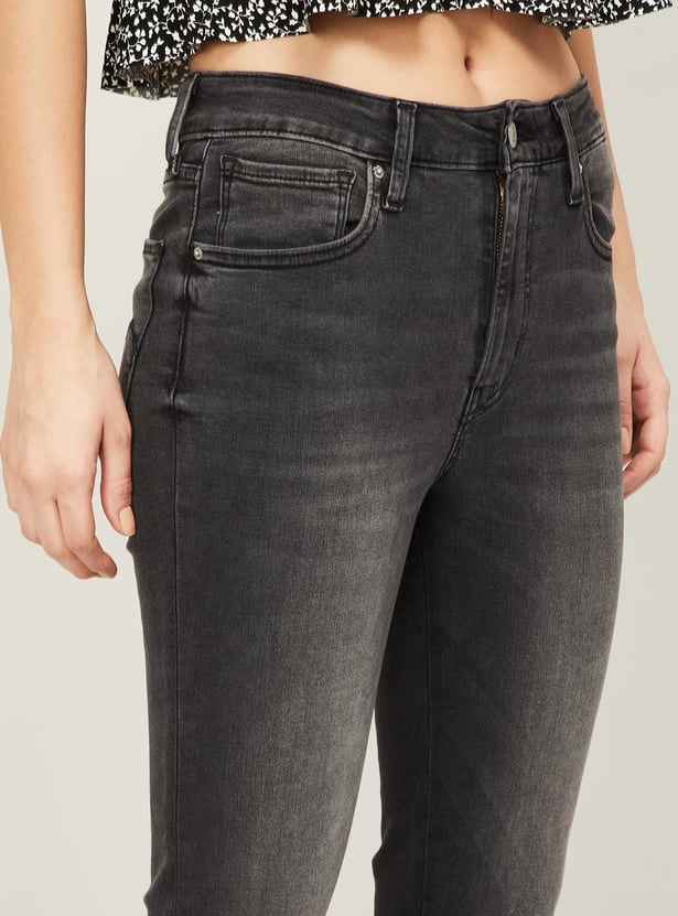 LEVI'S Women 721 Skinny Fit Stonewashed Jeans