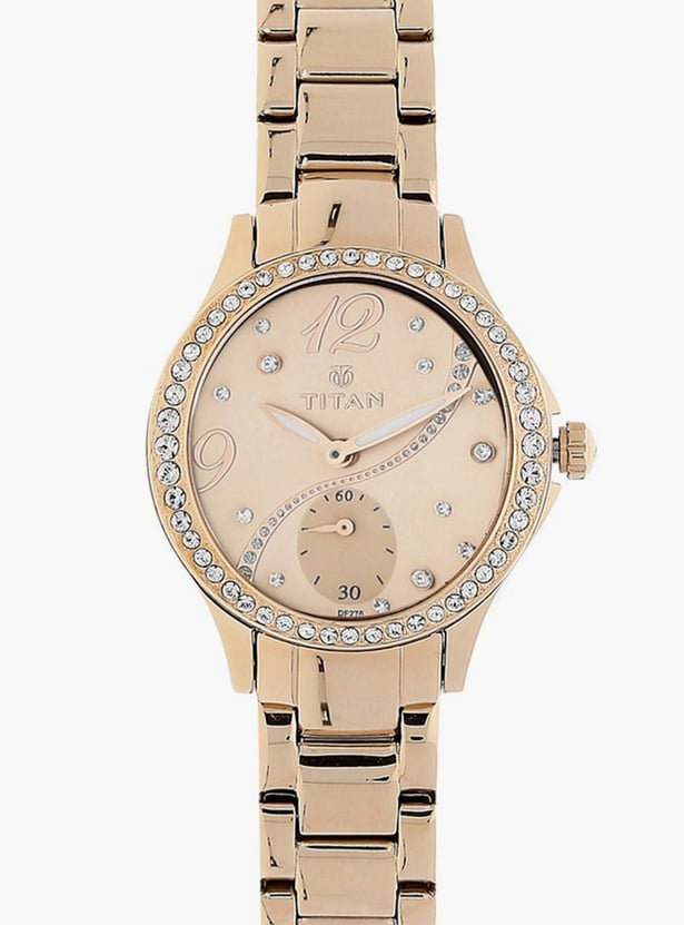 Buy TITAN Women Water-Resistant Analog Watch- NN95024WM01 from