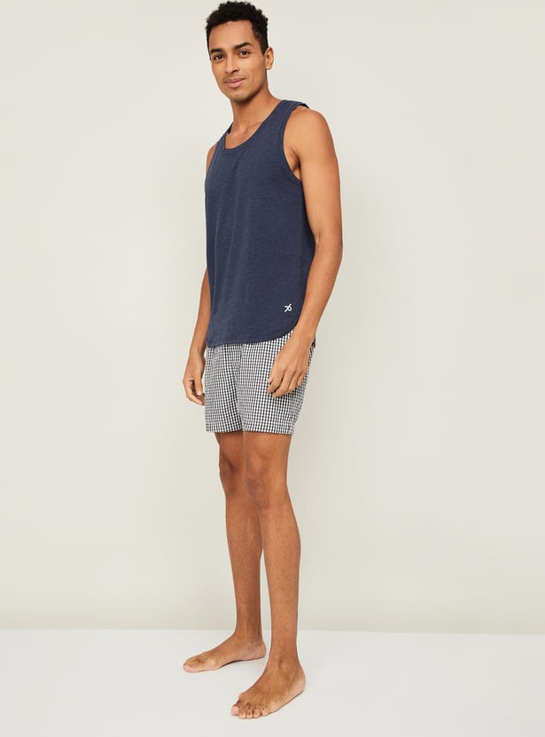 JOCKEY Men Solid Sleeveless Lounge T-shirt