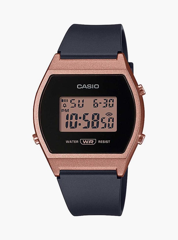 CASIO Unisex Vintage Water Resistant Digital Watch- D214