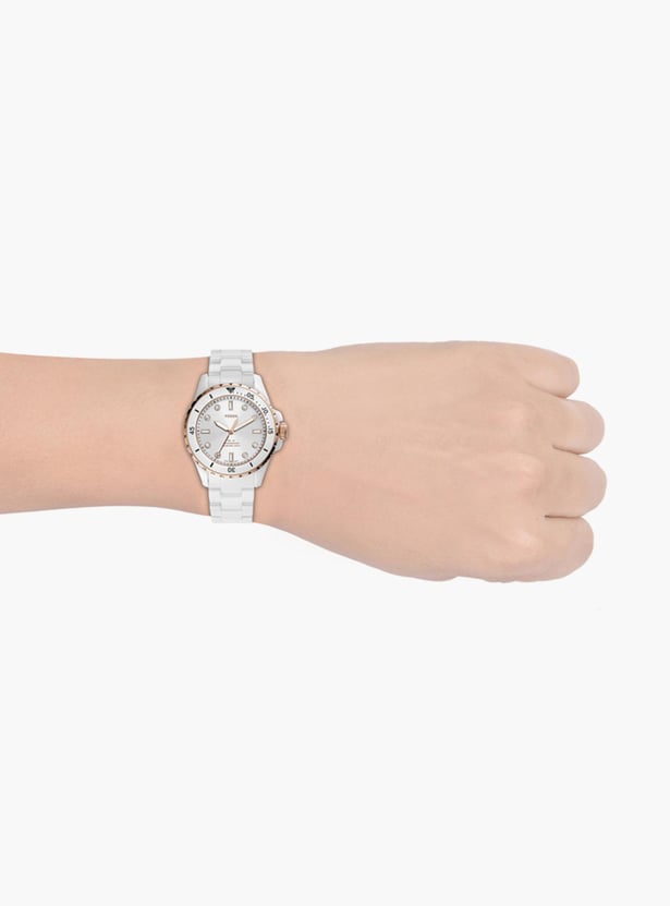 FOSSIL Women Embellished Analog Watch - CE1107I