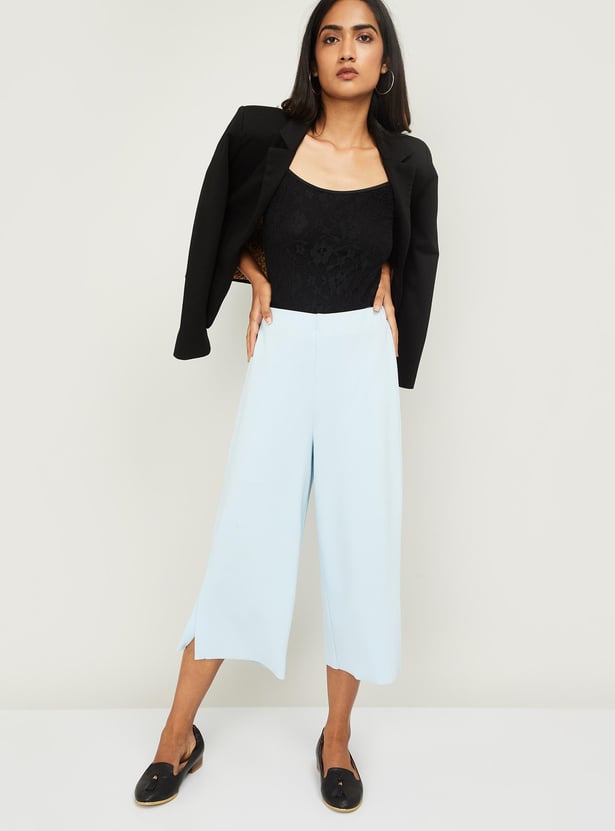 CODE Women Embroidered Spaghetti Top