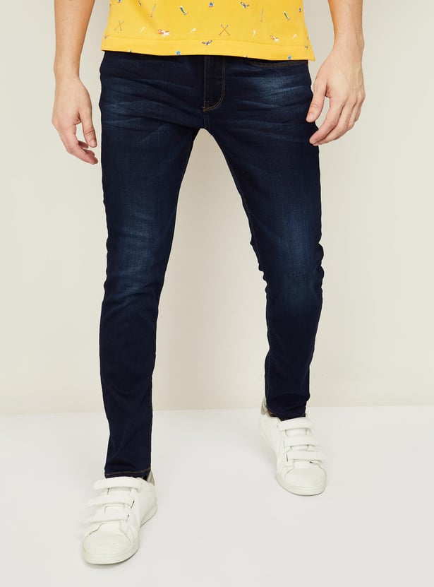 Buy FLYING MACHINE Men Solid Skinny Fit Jeans from Flying Machine