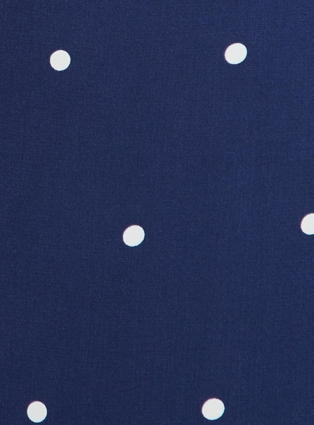 ALLEN SOLLY Women Polka Dot Print Shift Dress