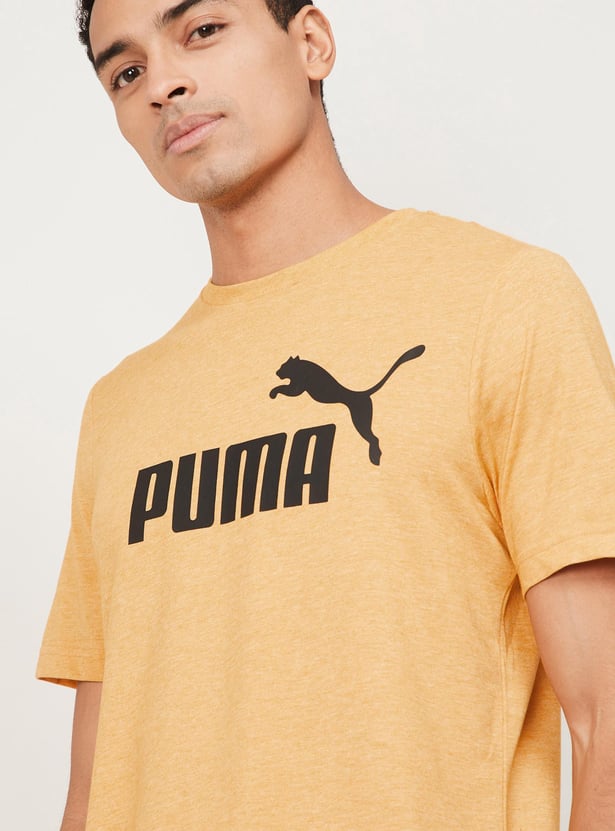 PUMA Men Printed Crew Neck T-shirt