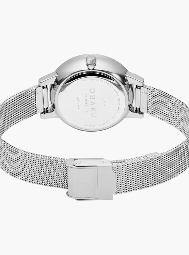 Buy OBAKU Orion Women Steel Quartz Round Dial Watch V250LXCWMC from Obaku at just INR 11950.0