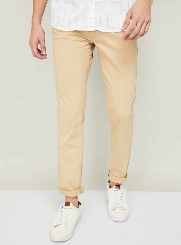 ARROW SPORT Men Solid Slim Straight Fit Chinos