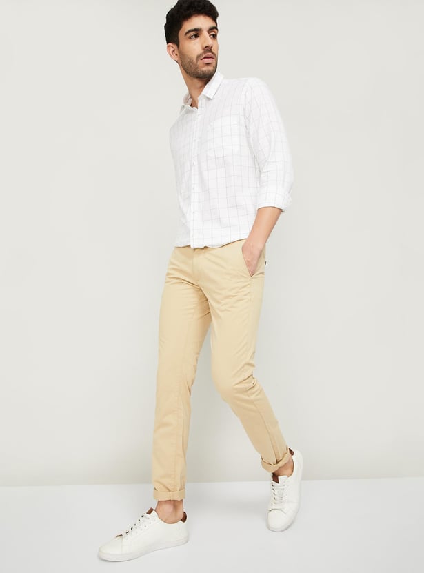 ARROW SPORT Men Solid Slim Straight Fit Chinos