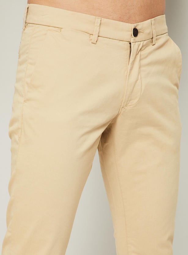 ARROW SPORT Men Solid Slim Straight Fit Chinos