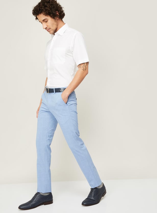 LOUIS PHILIPPE Men Solid Slim Fit Casual Shirt