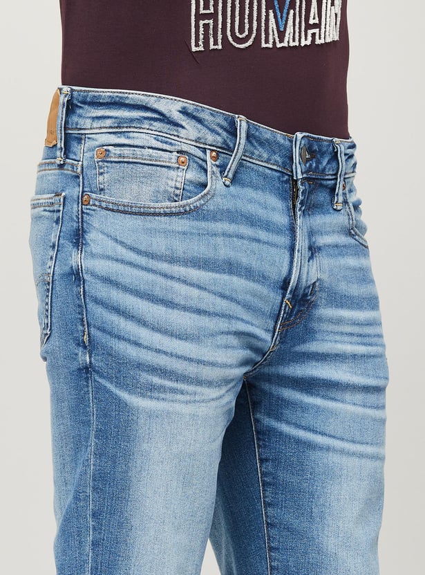 AMERICAN EAGLE Men Distressed Skinny Fit Jeans