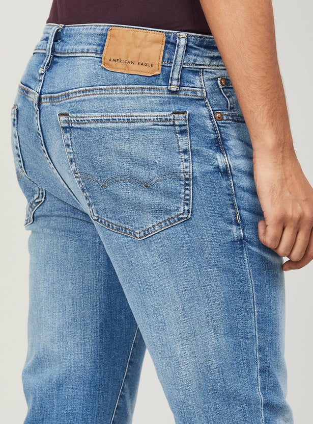 AMERICAN EAGLE Men Distressed Skinny Fit Jeans