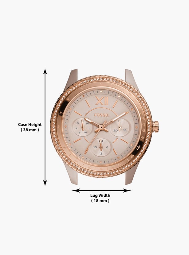 FOSSIL Stella Women Embellished Multifunctional Watch - CE1112