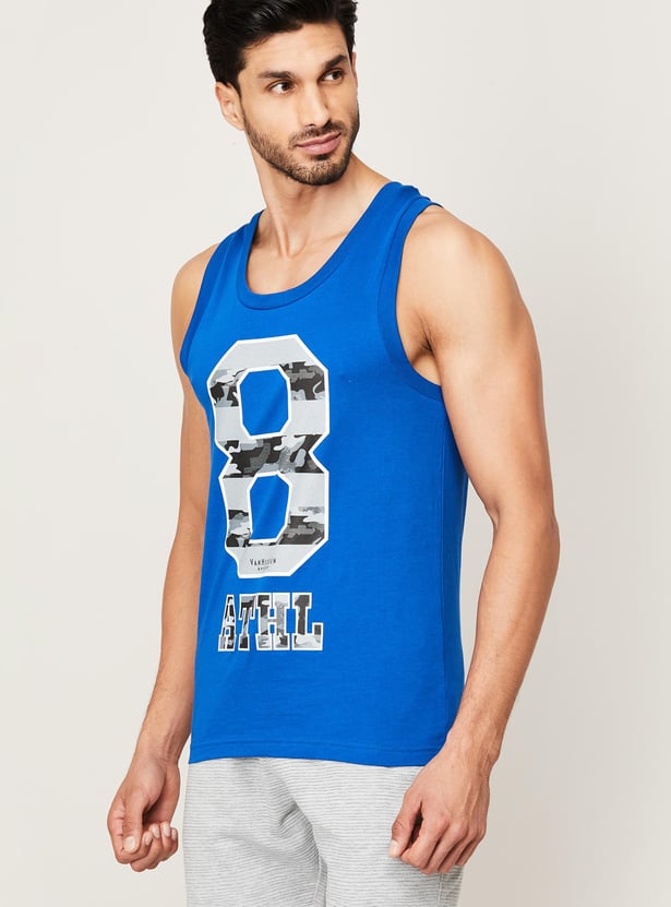 VAN HEUSEN Men Printed Vest