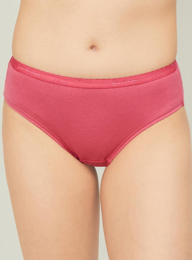 JOCKEY Solid Hipster Panties- Pack of 3