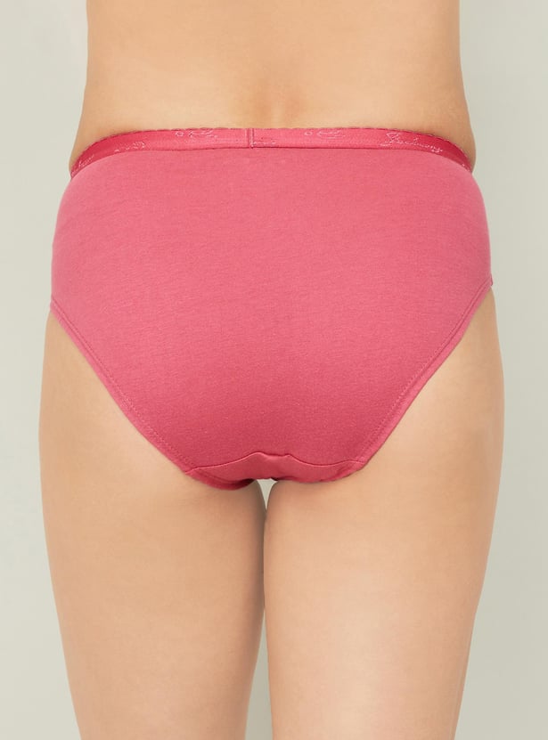 JOCKEY Solid Hipster Panties- Pack of 3