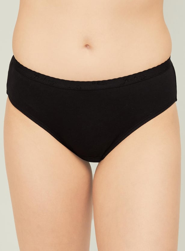 JOCKEY Solid Hipster Panties- Pack of 3