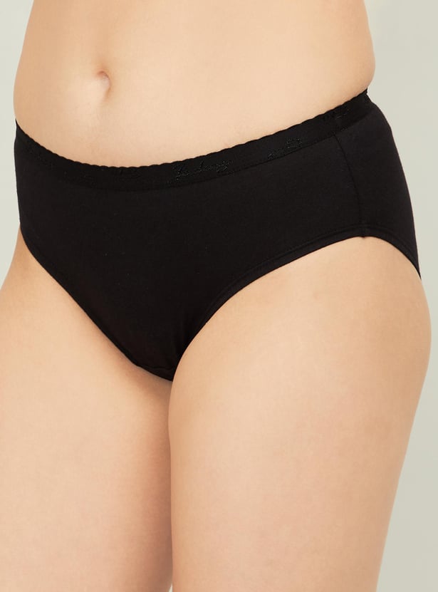JOCKEY Solid Hipster Panties- Pack of 3