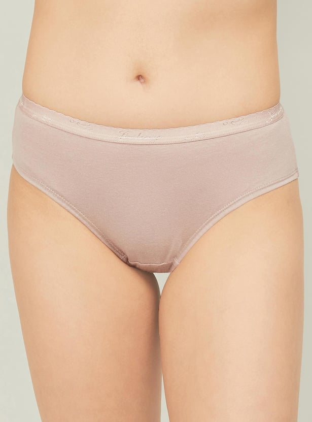 JOCKEY Solid Hipster Panties- Pack of 3