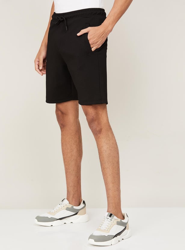 KAPPA Men Solid Sports Shorts