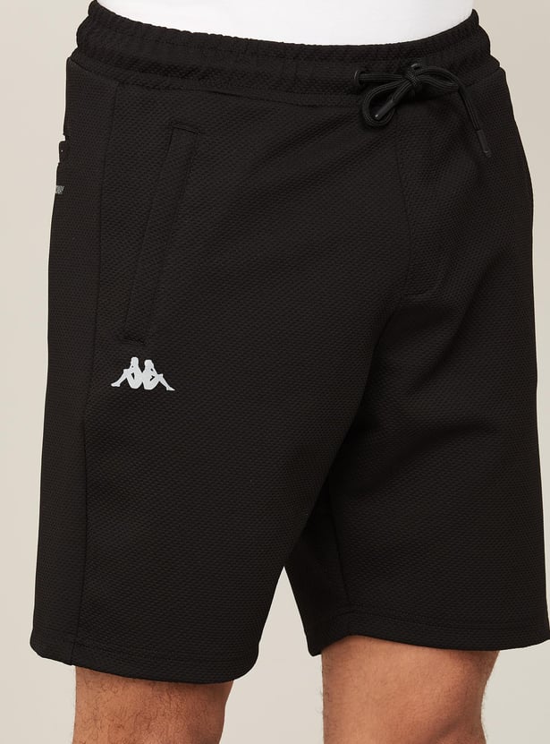 KAPPA Men Solid Sports Shorts