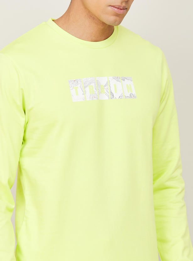 KAPPA Men Printed Pullover Sweatshirt