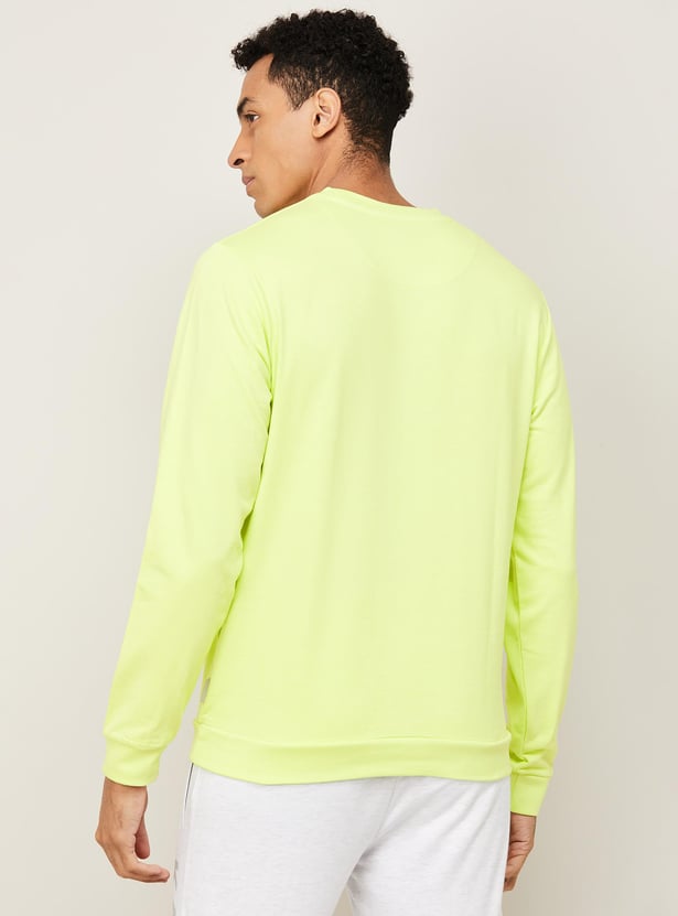 KAPPA Men Printed Pullover Sweatshirt