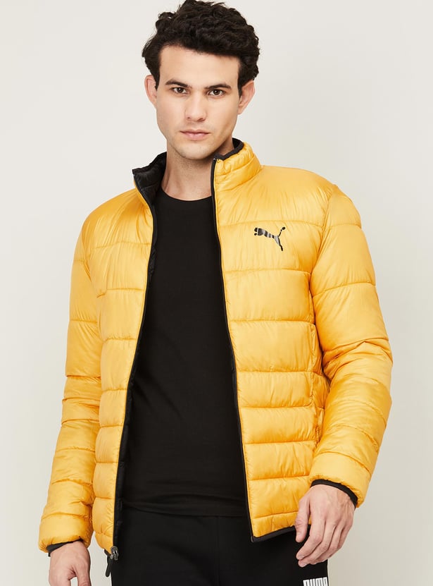 Buy PUMA Men Solid Reversible Puffer Jacket from PUMA at just INR
