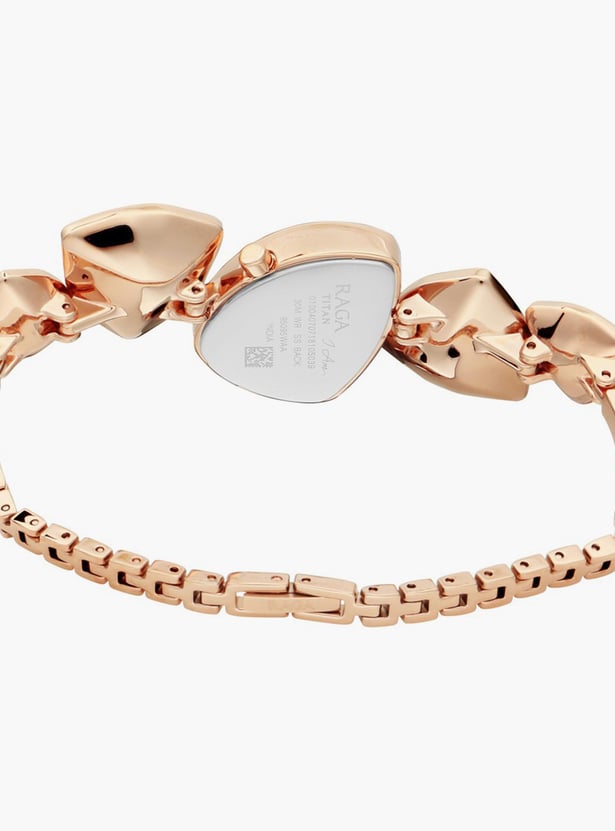 TITAN RAGA Women Embellished Analog Watch - NP95095WM02F