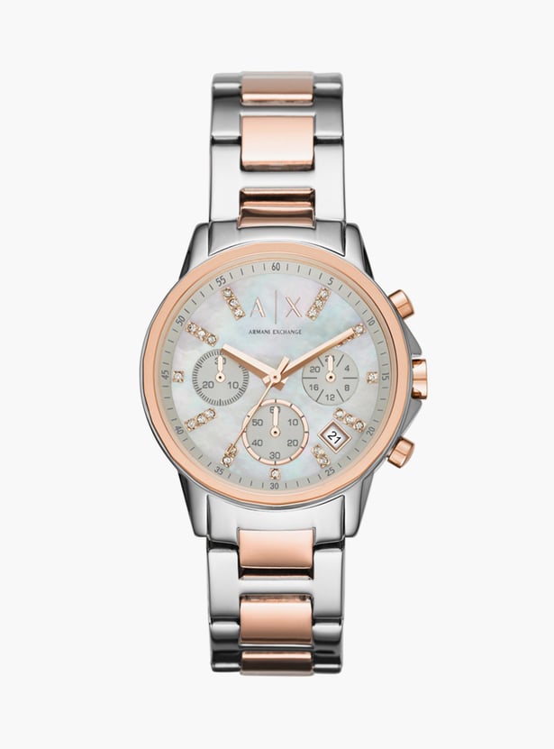 ARMANI EXCHANGE Women Two-Toned Chronograph Watch - AX4331