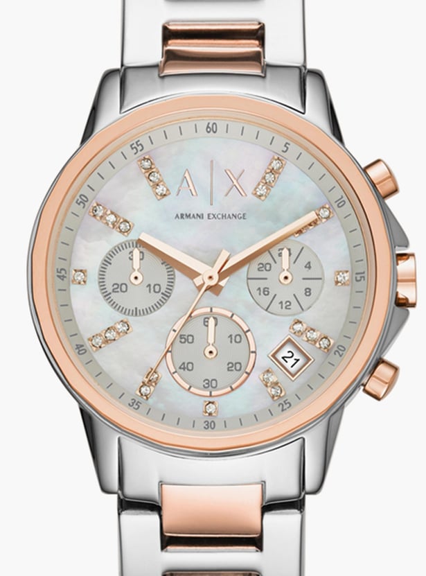 ARMANI EXCHANGE Women Two-Toned Chronograph Watch - AX4331