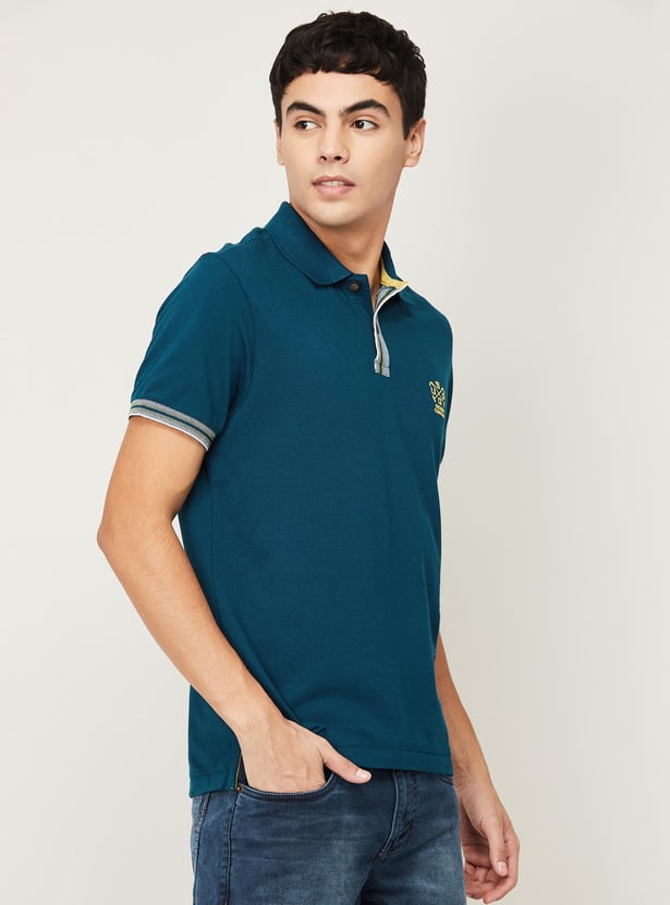 stein POLO HALF SLEEVE SHIRT(20SS)Cut & Sew Sky Blue Half Sleeves