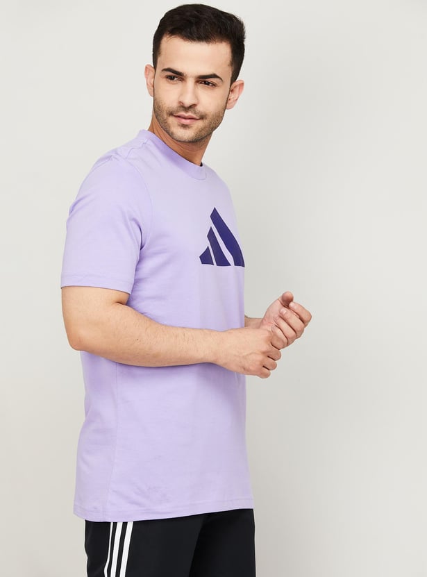 Buy ADIDAS Men Printed Crew Neck T-Shirt from Adidas at just INR