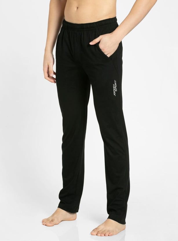 Buy JOCKEY Men Solid Elasticated Lounge Pants from Jockey at just INR 1639.0