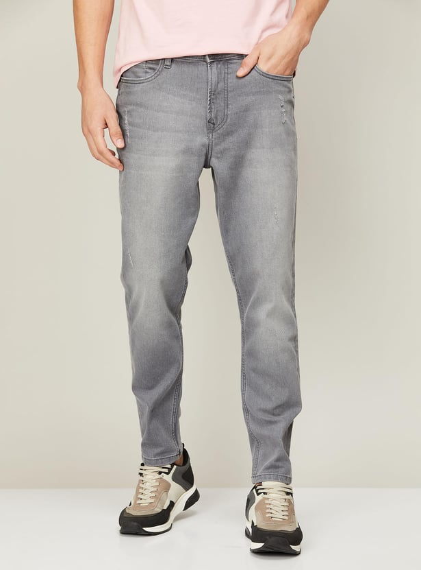 FORCA Men Faded Carrot Fit Jeans