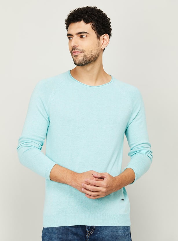 Buy BOSSINI Men Solid Pullover Sweater from Bossini at just INR