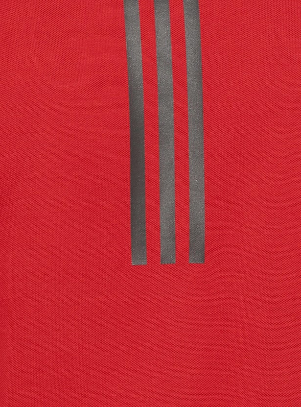 ADIDAS Men Printed Sports Polo T-shirt