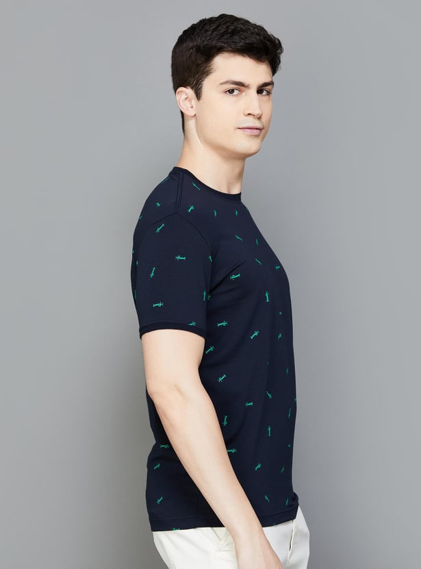 FAHRENHEIT Men Printed Regular Fit T-shirt