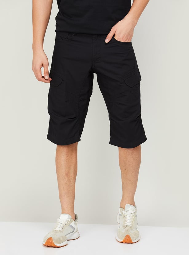 Buy CELIO Men Regular Fit Cargo Shorts from Celio at just INR