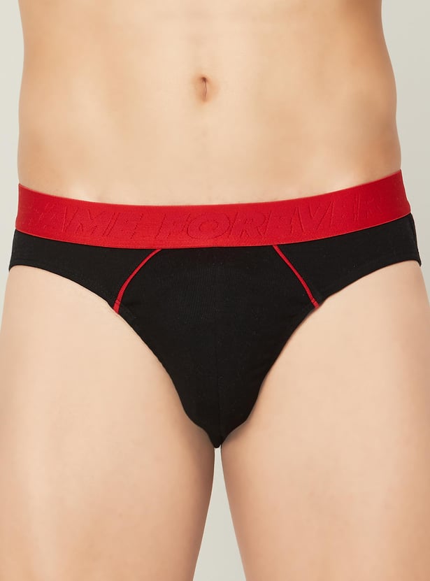 FAME FOREVER Men Colourblocked Elasticated Briefs